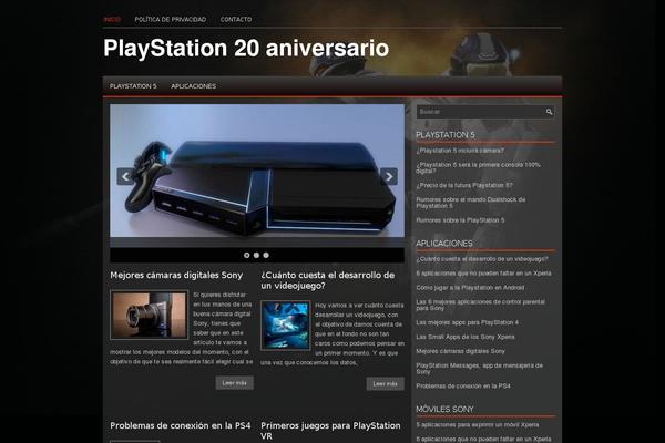 playstation20aniversario.com site used Topgamer