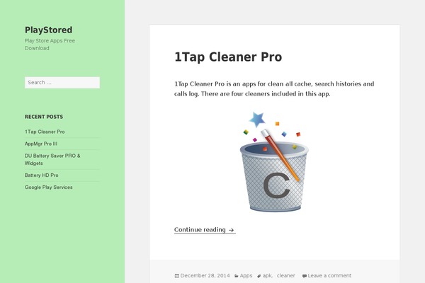 Twenty Fifteen theme site design template sample