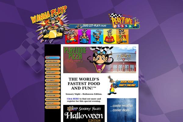 playtimelittlerock.com site used Platimepizza