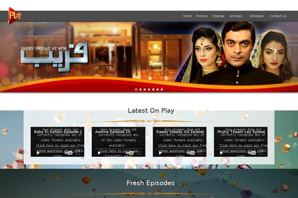 playtv.com.pk site used Playtvtheme
