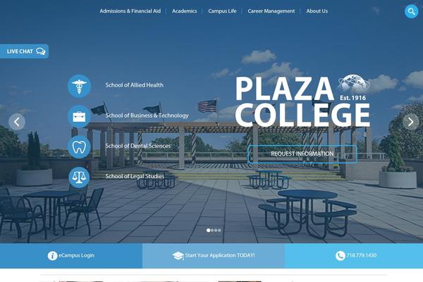 plazacollege.edu site used Plaza_college_main