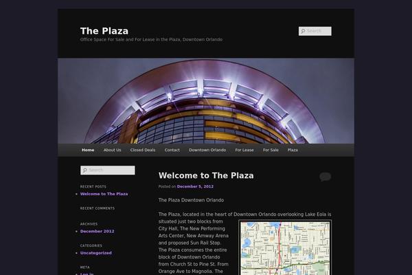 Twenty Eleven theme site design template sample