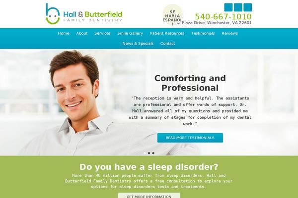 plazadrivedentistry.com site used Hall-butterfield-dentistry-201704