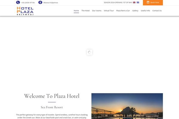 Soho-hotel-child theme site design template sample