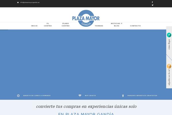 plazamayorgandia theme websites examples