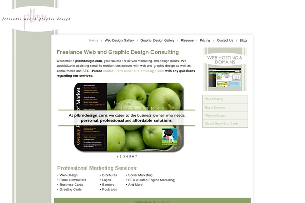 GeneratePress theme site design template sample