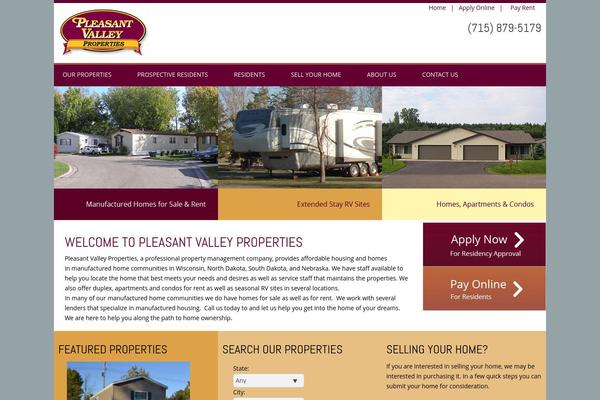 pleasantvalleyproperties.com site used Pleasantvalley