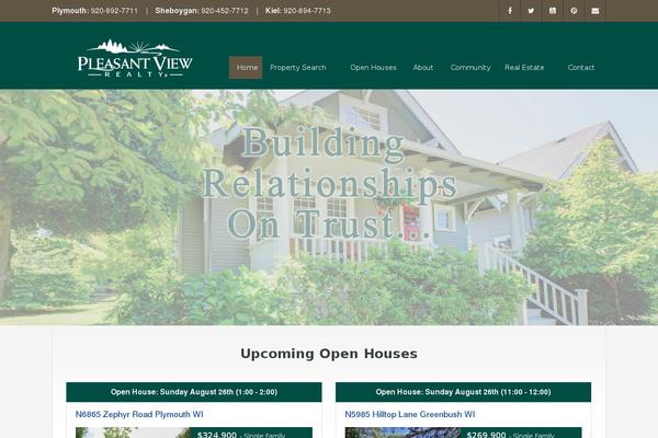 Realhomes Child theme site design template sample