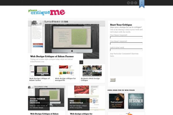 Shoutbox theme site design template sample