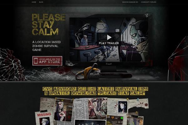 pleasestaycalm.com site used Pleasestaycalm