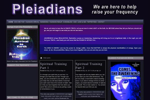 pleiadians.net site used raindrops
