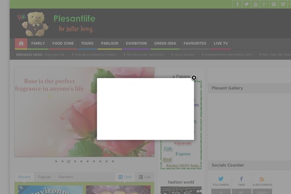 plesantlife.com site used Pleasant