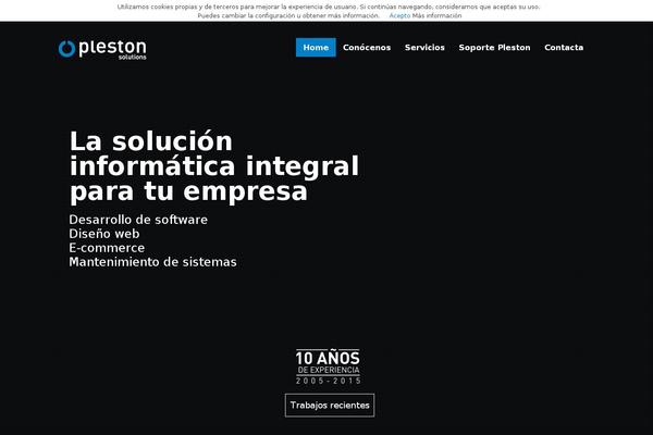 pleston.com site used Plestontheme