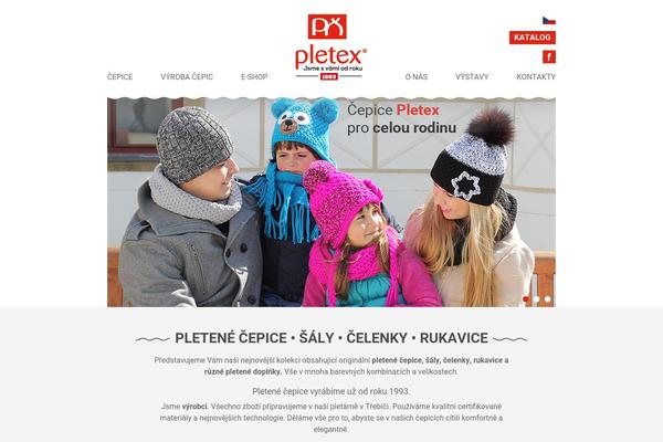 pletex.cz site used Pletex