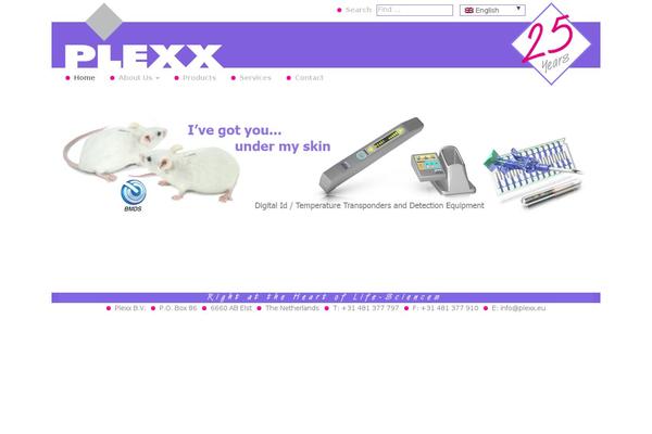 plexx.eu site used Plexx