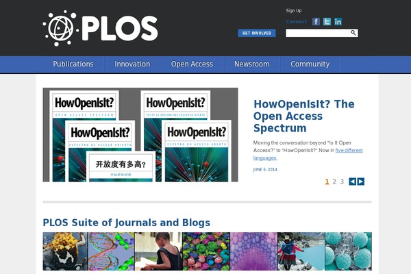 plos.org site used Plos