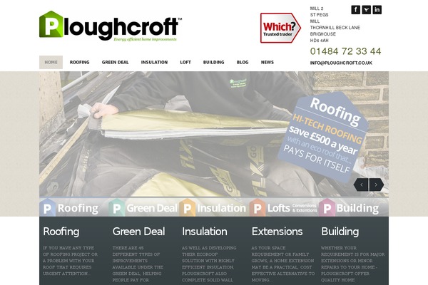 ploughcroft.co.uk site used Theme1918