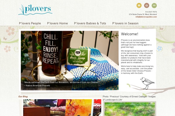 ploversquebec.com site used Plovers