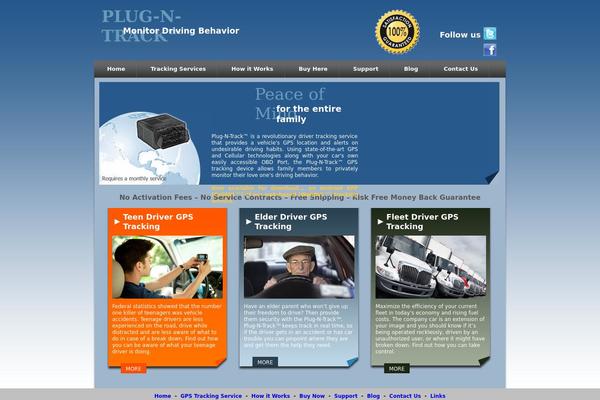 plug-n-track.com site used Gowebsolutions