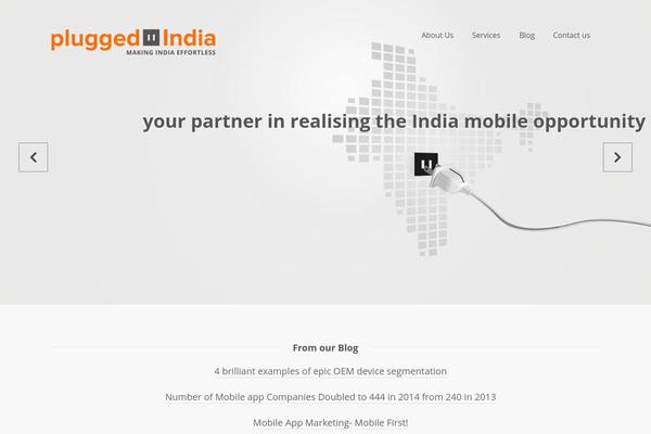 pluggedindia.com site used Valeta