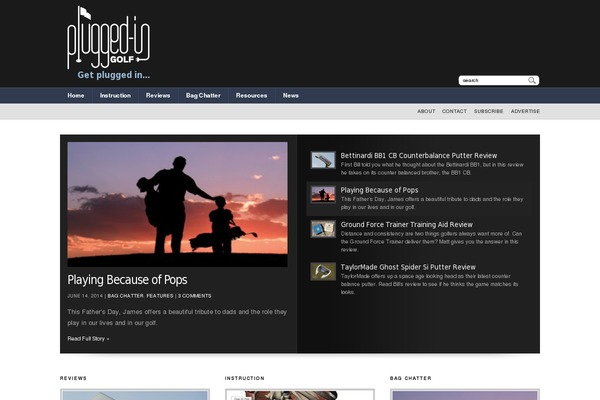 WP Bootstrap Carousel website example screenshot