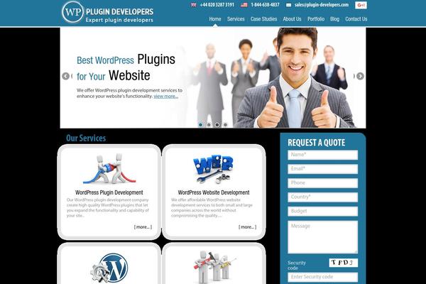 plugin-developers.com site used Nethues