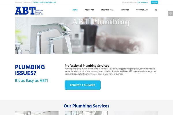 plumberrocklin.com site used Plumbing-company-child