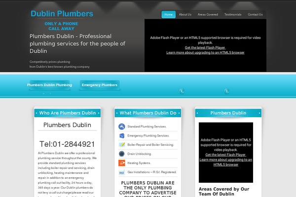plumbers-dublin.ie site used Ultrawebstudio-child-theme