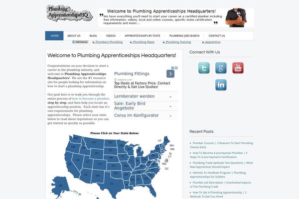 plumbingapprenticeshipshq.com site used Screener