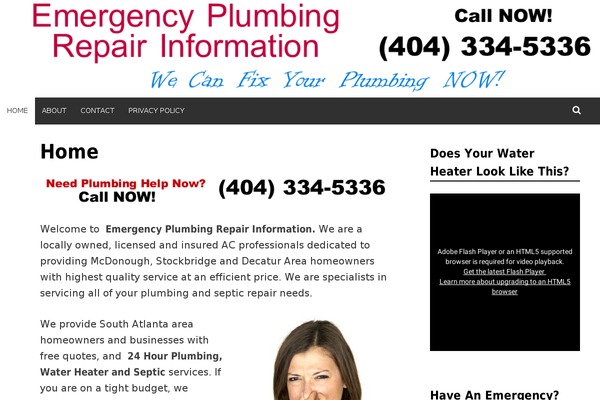 plumbingcrest.info site used Simone
