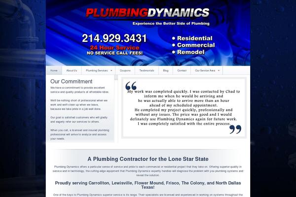 plumbingdynamicsdallas.com site used Nw-plumbingdynamics