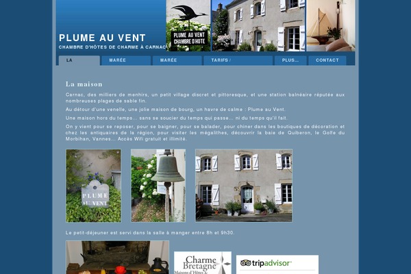 plume-au-vent.com site used Pav