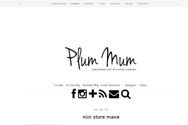 plummum.dk site used Fourteen-blog