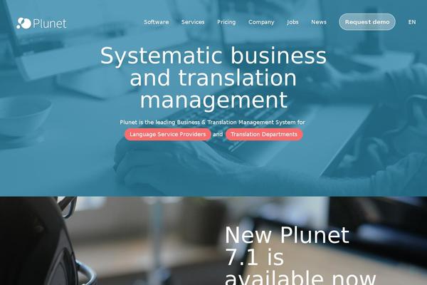 plunet WordPress theme, websites list used plunet theme plunet theme websites examples