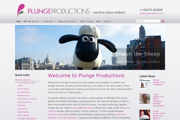plungeproductions.com site used Suffusion