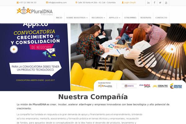 pluraldna.com site used Bsthemeonepage
