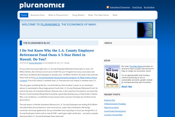 pluranomics.com site used Pluranomics