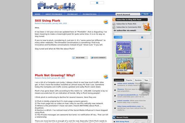 plurkable.com site used Bilzone