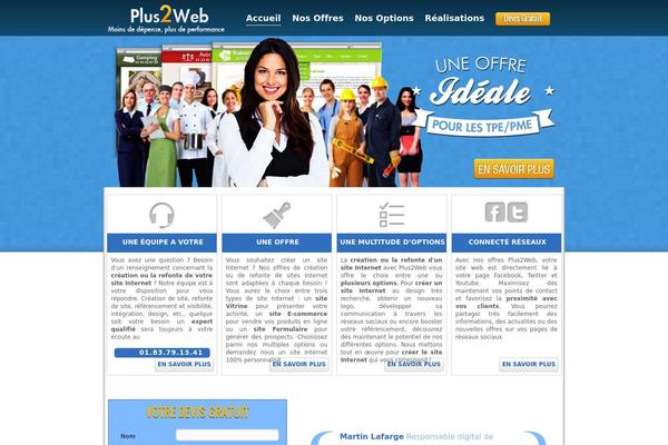 plus2web.com site used Website_builder