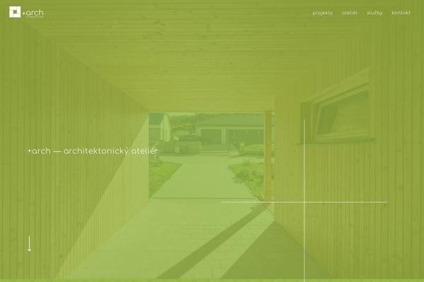 plusarch.cz site used Arch