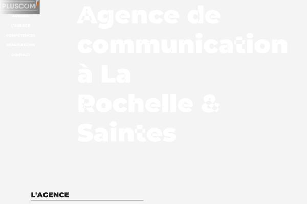 pluscom.fr site used Pluscom