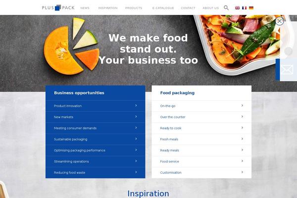 pluspack.com site used Pluspack-theme