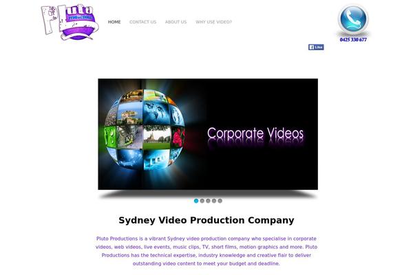 plutoproductions.tv site used Tempus