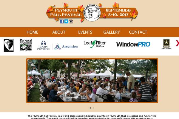 fallfest WordPress theme, websites list used fallfest theme fallfest theme websites examples