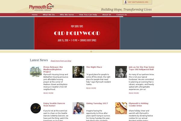 plymouthhousing.org site used Plymouth-housing