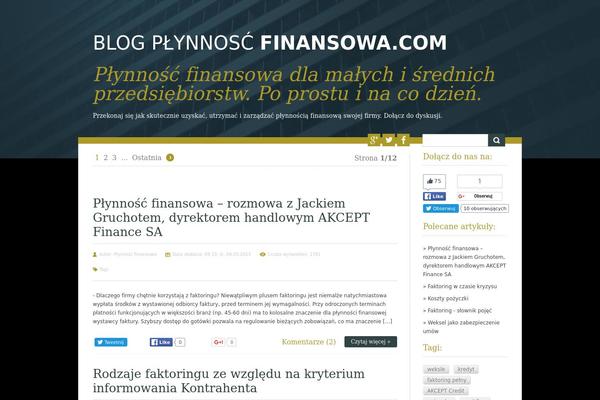 plynnoscfinansowa.com site used Template
