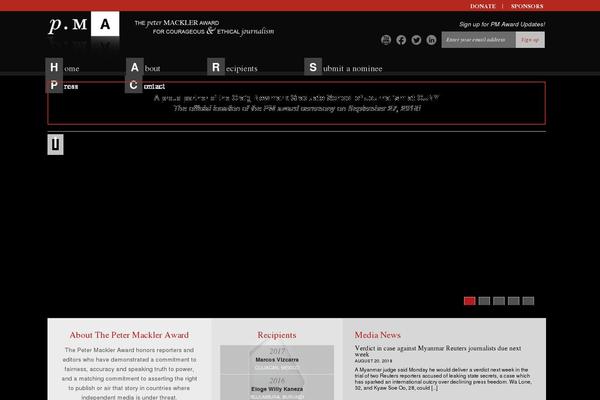 Pma theme site design template sample