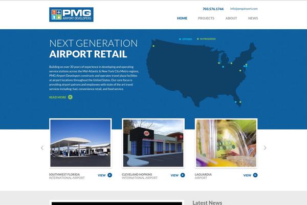 Pmg theme site design template sample