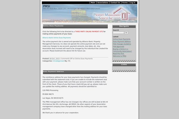 Site using Booking Calendar plugin