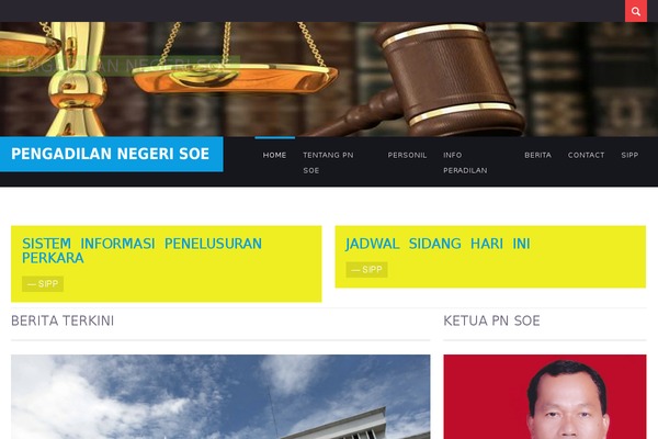 Parlament theme site design template sample